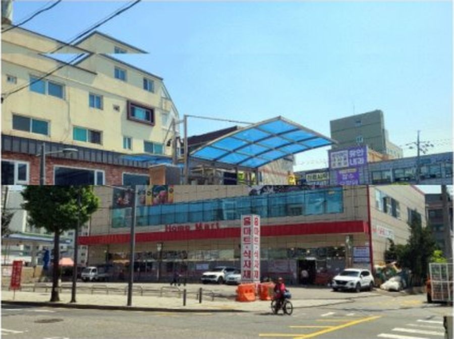 금맥한의원이 있는 병방시장로 60 건물 주변 거리